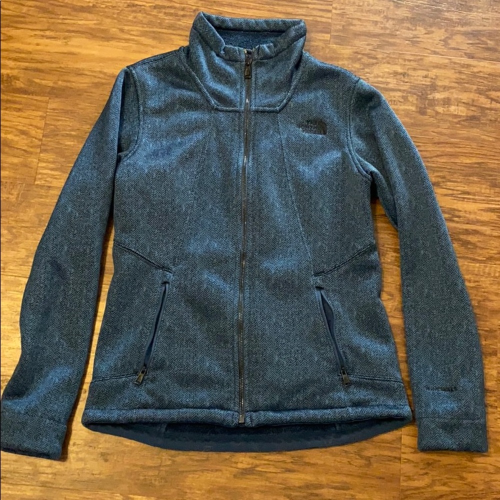 North Face zip up jacket